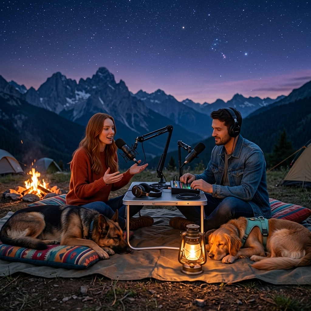 Wanderlust Whisperz Podcast Banner